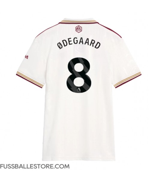 Günstige Arsenal Martin Odegaard #8 3rd trikot Damen 2025-26 Kurzarm Günstige Arsenal Martin Odegaard #8 3rd trikot Damen 2025-26 Kurzarm